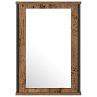 Badkamermeubelset 2 pcs Bruin 60 x 30 x 60 cm Bewerkt hout - thumbnail