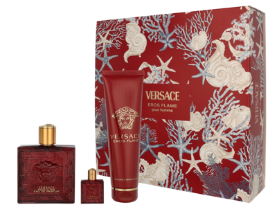 Versace Eros Flame Giftset Eau de Parfum 255 ml Heren
