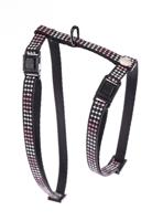 MARTIN SELLIER KATTENTUIG KRUIS ROZE / ZWART 35-50X1 CM - thumbnail