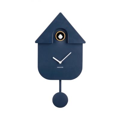 Wall Clock Modern Cuckoo Dark Blue Wall Clock Modern Cuckoo Dark Blue
