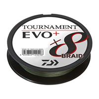 Daiwa Tournament X8 EVO+ Dark Green 135m 0.10 mm 6.70kg - thumbnail