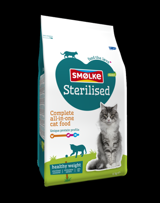 Smølke Adult Sterilized kat 4kg