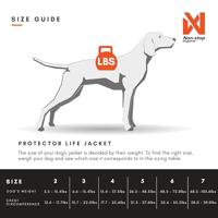 Non-stop dogwear® hondenzwemvest Protector Life Jacket, black/orange, Maat: 5 - thumbnail