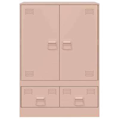 Hoge kast 67x39x95 cm staal roze Hoge kast 67x39x95 cm staal roze