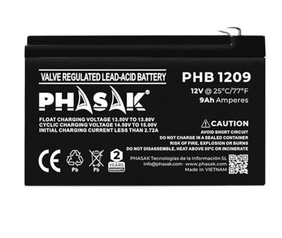 Batterij voor Ononderbreekbaar Stroomvoorzieningssysteem SAI Phasak PHB 1209 12 V