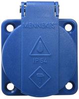 MENNEKES 11011 1-voudig Aanbouwcontactdoos IP54 Blauw - thumbnail