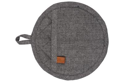 Cosy & Trendy Pannenlap Stoff Black Chambray Cosy & Trendy Pannenlap Stoff Black Chambray