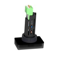 Schneider Electric XBH1AA0R4 XBH1AA0R4 (Ø x h) 22.5 mm x 29.5 mm 1 stuk(s) - thumbnail