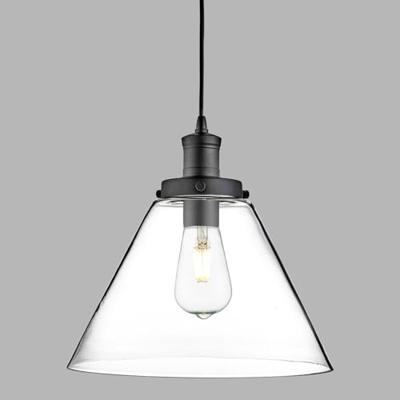 Searchlight HanglampPyramid Ø 29cm zwart - 3228BK