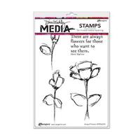 Ranger Ink Ranger • dina wakley media cling stamps always flowers - thumbnail