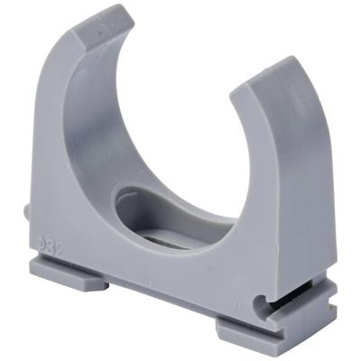 TRU COMPONENTS Buishouderklem TC-12533304 Bundel-Ø (bereik) 32 mm (max) Grijs 30 stuk(s)