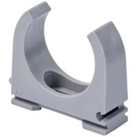 TRU COMPONENTS Buishouderklem TC-12533304 Bundel-Ø (bereik) 32 mm (max) Grijs 30 stuk(s) - thumbnail