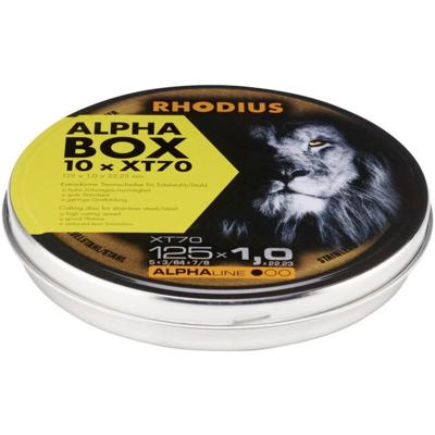 Doorslijpschijf 115x1 10 in blik