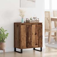 Dressoir Oud Hout 60 x 35 x 70 cm Bewerkt hout - thumbnail