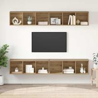 Tv-meubelset 4 pcs Artisan Eiken 37 x 37 x 107,5 cm - thumbnail