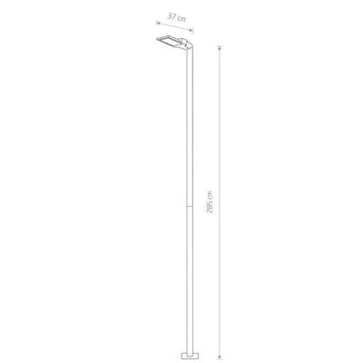 Lyora Design padverlichtingPathway Led L zwart - 9125