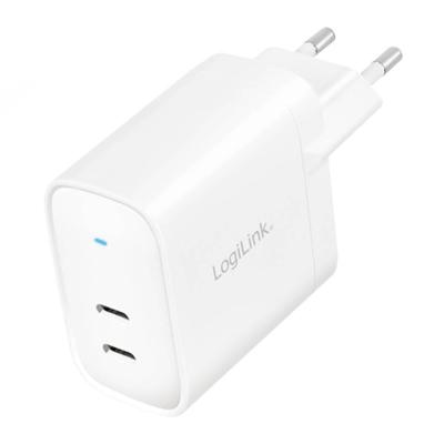LogiLink PA0282 oplader voor mobiele apparatuur Mobiele telefoon, Tablet Wit AC Snel opladen Binnen