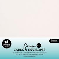 Studio Light • cards & envelopes creme 15,24x15,24cm - thumbnail