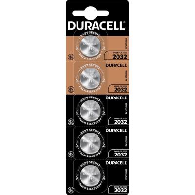 Duracell knoopcel Specialty Electronics CR2032, blister van 5 stuks Duracell knoopcel Specialty Electronics CR2032, blister van 5 stuks