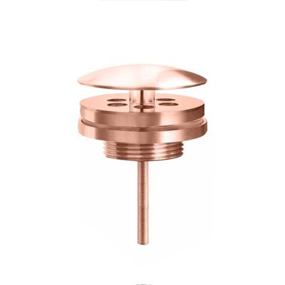 Best Design Lage Fontein AfvoerPlug Lyon 5/4 Mat Rose Goud Best Design Lage Fontein AfvoerPlug Lyon 5/4 Mat Rose Goud