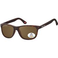 Zonnebril montana met bruin polar glas mat turtle - thumbnail