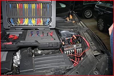 KS Tools 150.0950 12/24V master-diagnose test- en meetkabelset, 92-delig
