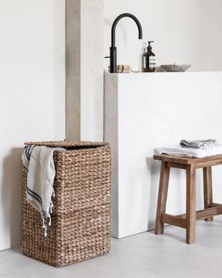 MUST Living Wasmand 'Palawan' Waterhyacint, kleur Naturel
