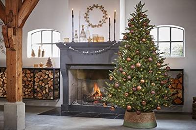 Black Box Trees frasier - kunstkerstboom met verlichting 124x185 cm groen