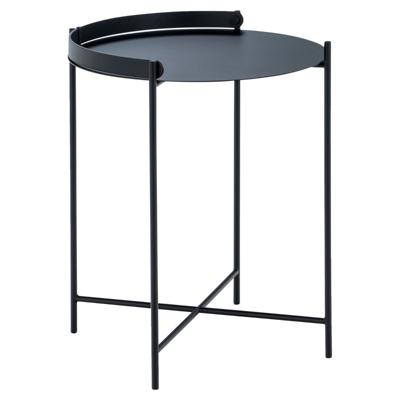 Houe Edge bijzettafel Ø46,5 cm Black