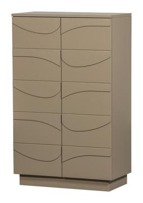 WOOOD Opbergkast 'Teo' 116 x 72cm, kleur Mud