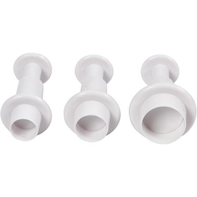 Creativ Company Https://www.cchobby.nl/uitsteekvormen-met-stempel-cirkel-d-1-1-1-3-1-7-cm-wit-3-stuk-1-doos