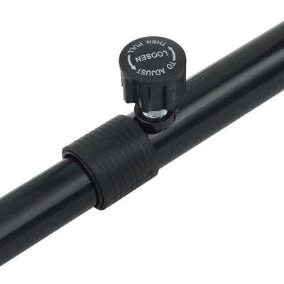 VidaXL Dip bar zwart 116 x 66 x 74,5 cm gepoedercoat staal