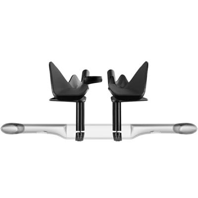 Deda Jet One Clip-On 31.7 mm 370 mm Opzetstuur - Zwart