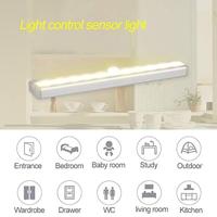 2.8 w 20 LEDs warm wit breedbeeld intelligent menselijk lichaam sensor licht LED gang kast licht USB opladen versie - thumbnail