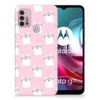 Motorola Moto G30 | G10 | TPU Hoesje | Sleeping Cats - thumbnail