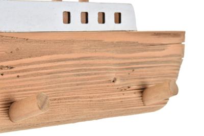 Wandkapstok DKD Home Decor 91 x 8,5 x 20 cm Natuurlijk Hout Barco - thumbnail