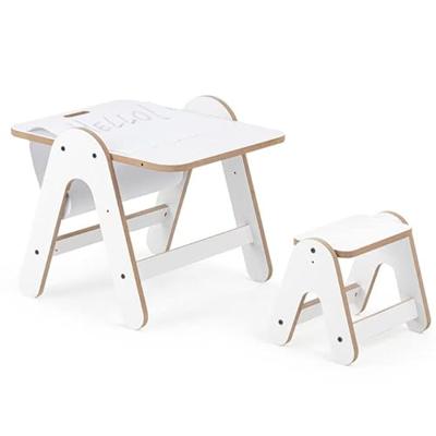 Mamatoyz houten tekentafel wit MDF
