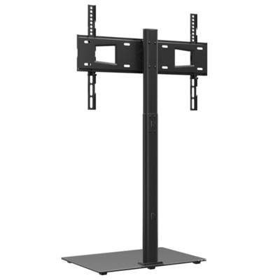 VidaXL Tv-standaard hoekmodel 1-laags voor 32-65 inch zwart