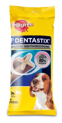 3 stuks! Dentastix Medium 7 stuks 180 g Pedigree - Pedigree