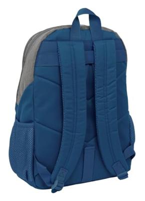 Schoolrugzak Munich Street Blauw Grijs 32 x 44 x 16 cm Schoolrugzak Munich Street Blauw Grijs 32 x 44 x 16 cm