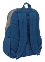 Schoolrugzak Munich Street Blauw Grijs 32 x 44 x 16 cm - thumbnail