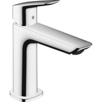 Hansgrohe Logis Fine ééngreeps wastafelmengkraan 100 met PopUp trekwaste, chroom - thumbnail