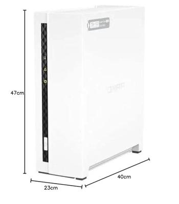 Netwerkopslag NAS Qnap TS-133 Wit - thumbnail