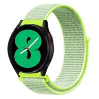 Sport Loop nylon bandje - Geel - Garmin Vivoactive 6 / Vivoactive 5 / Vivoactive 3 - thumbnail