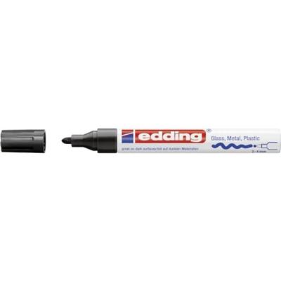 Edding 750 4-750-9-001 Lakmarker Zwart 2 mm, 4 mm