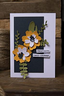 Sizzix • tim holtz thinlits die set modern floristry 11pcs