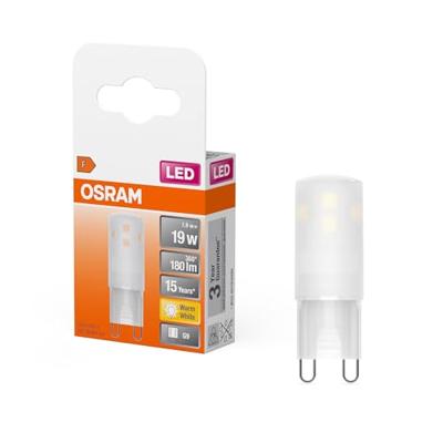 OSRAM HOMELIGHTING 4058075757943 LED-lamp Energielabel F (A - G) G9 Speciale vorm 1.9 W = 19 W Warmwit (Ø x h) 15 mm x 15 mm 1 stuk(s) OSRAM HOMELIGHTING 4058075757943 LED-lamp Energielabel F (A - G) G9 Speciale vorm 1.9 W = 19 W Warmwit (Ø x h) 15 mm x 15 mm 1 stuk(s)