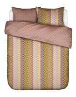 Essenza Essenza Stach Duvet dekbedovertrek 2p set 260x220 Antique pink - thumbnail