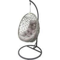 Viking Choice  Schommelstoel, hangende cocon Luxe grijs - thumbnail