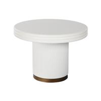 Hoofdtafel Home ESPRIT Wit 70 X 70 X 52 cm - thumbnail